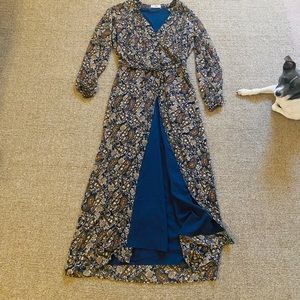 Natural life boho maxi dress